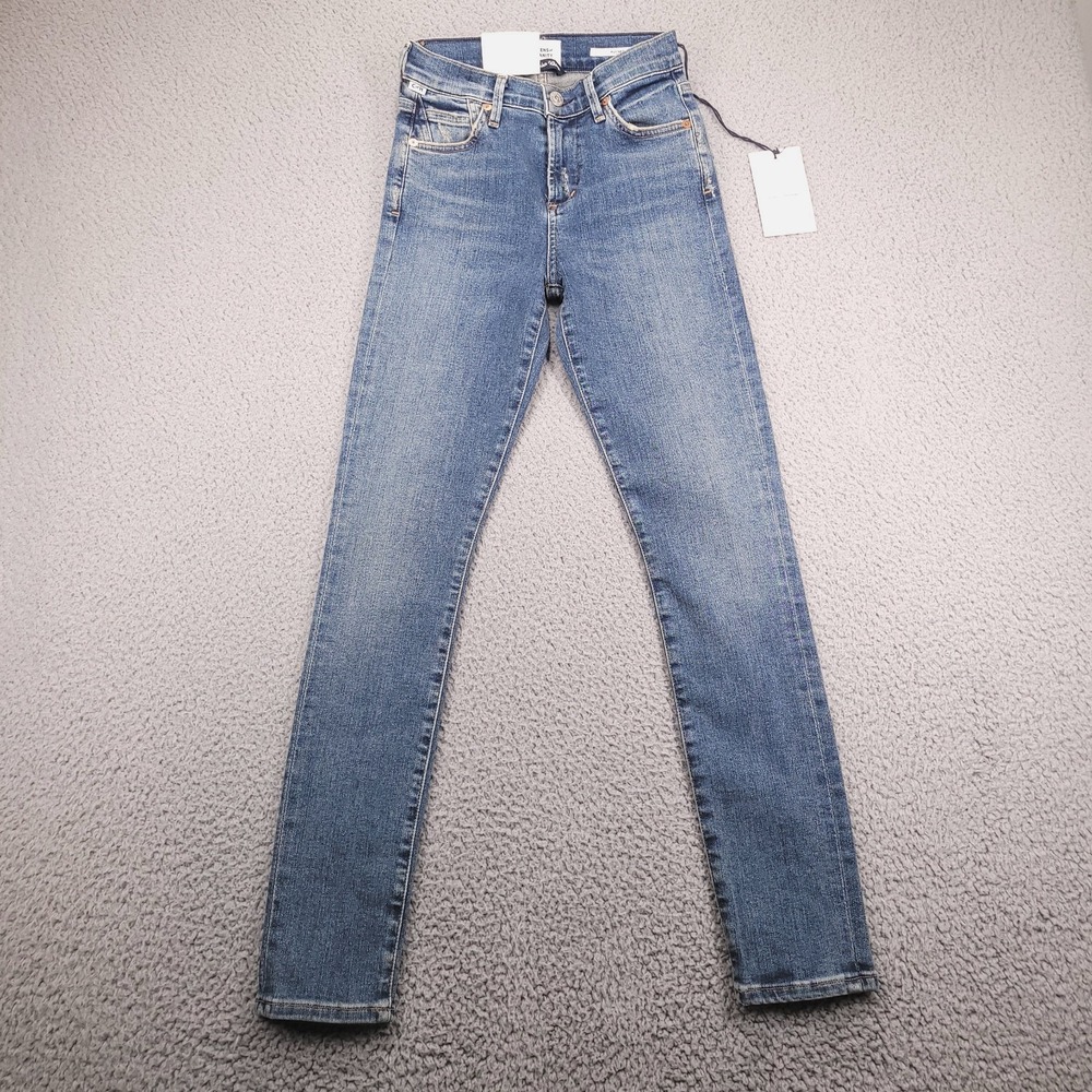 COH Jeans Womens Size 23 Rocket Skinny Ankle Mid Rise Charisma Wash Denim NEW